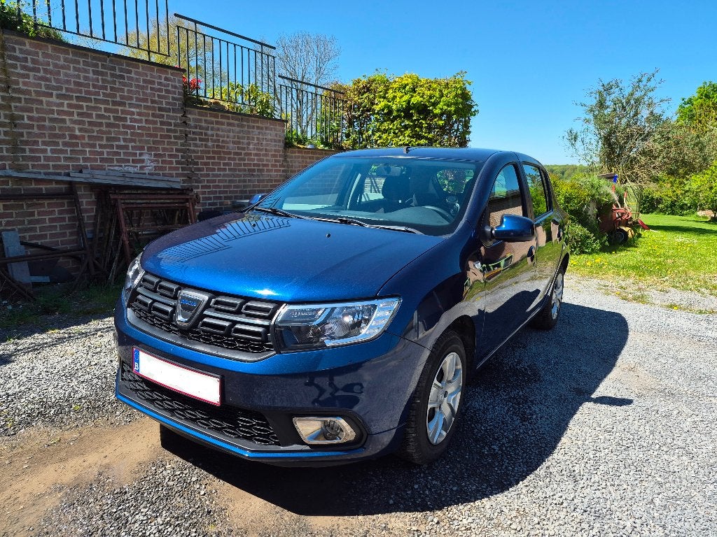 Dacia Sandro 45 000km 2019, Auto's, Voorwielaandrijving, 970 kg, Stof, Blauw