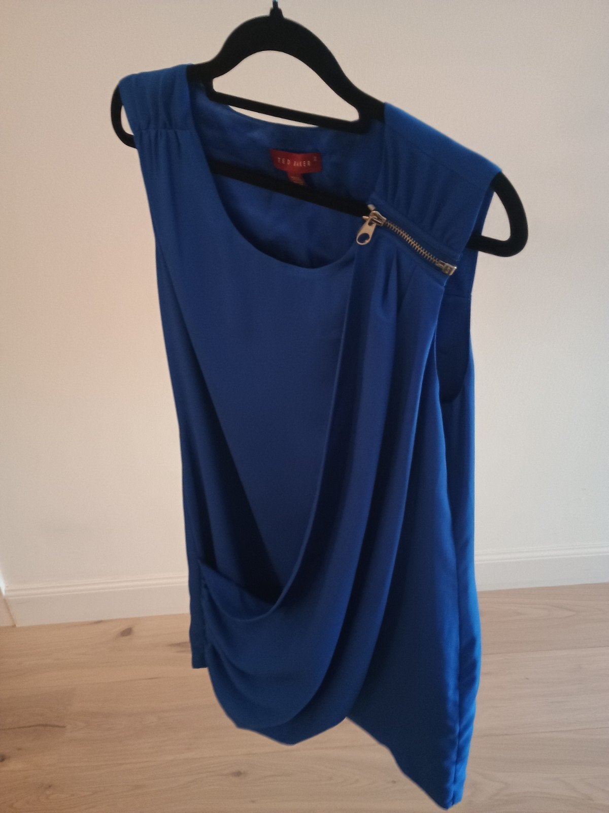 korte jurk, Ophalen, Blauw