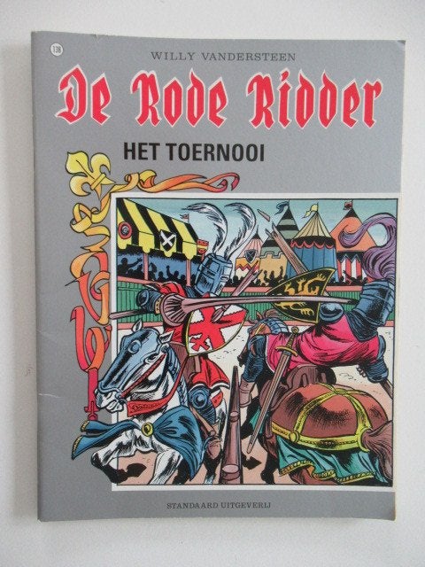 de rode ridder...nr.138...het toernooi...........1st, Ophalen of Verzenden, Gelezen