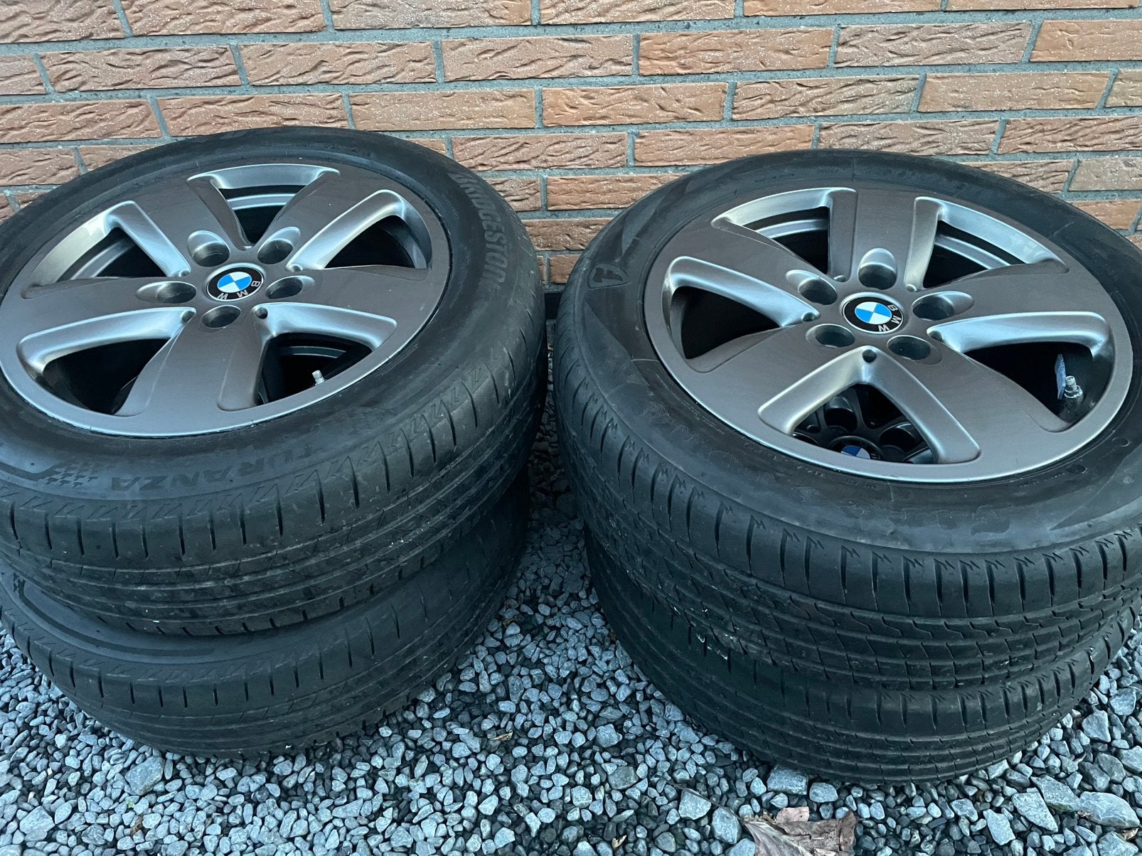Banden met velgen voor BMW 1-Reeks, Pneus et Jantes, Pneus été, 205 mm, Enlèvement