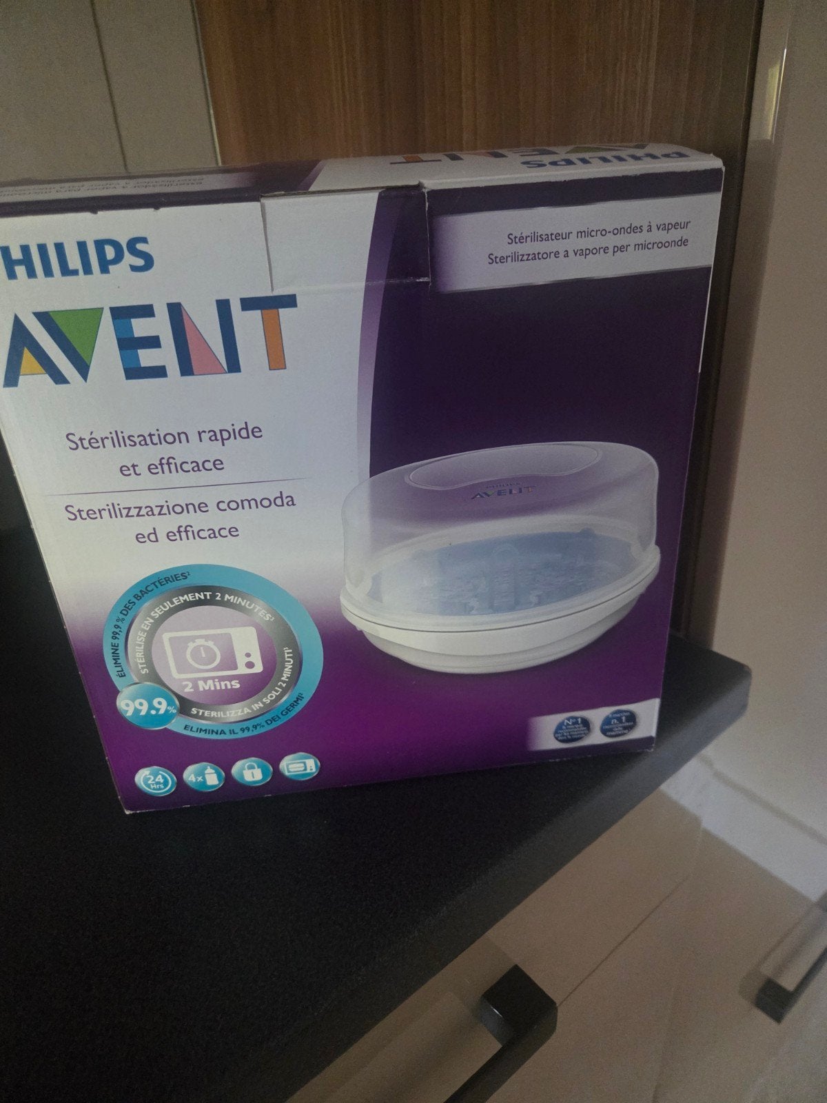 Philips AVENT SCF281/02 Magnetronstoomsterilisator, Ophalen