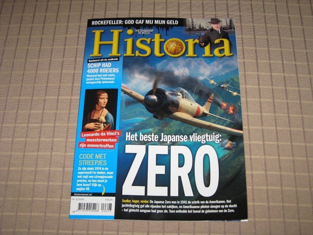 Tijdschrift Historia 03/2026, Envoi, Journal ou Magazine
