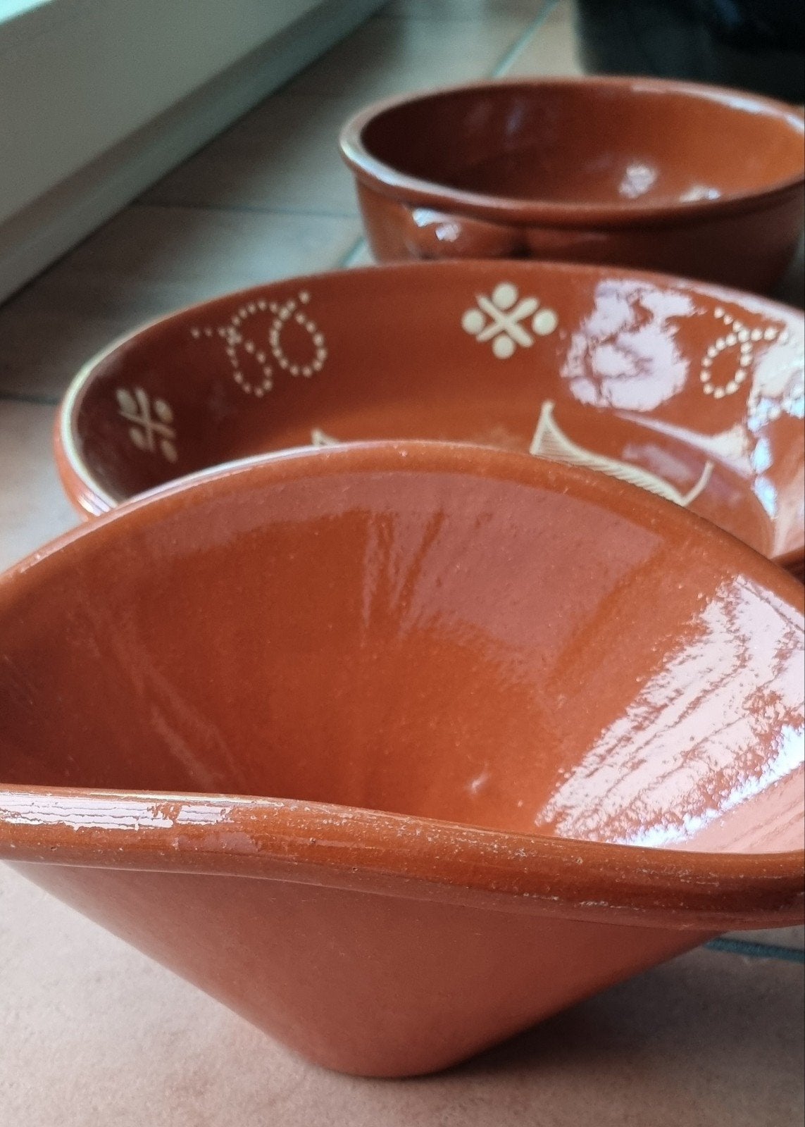 3 plateaux fait en  ceramique (argile portugaise), Maison & Meubles, Enlèvement