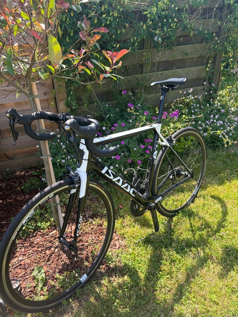 Racefiets Isaac - Carbon - Shimano Ultegra, Fietsen en Brommers, Fietsen | Racefietsen, Gebruikt, Heren, Overige merken, Velgrem