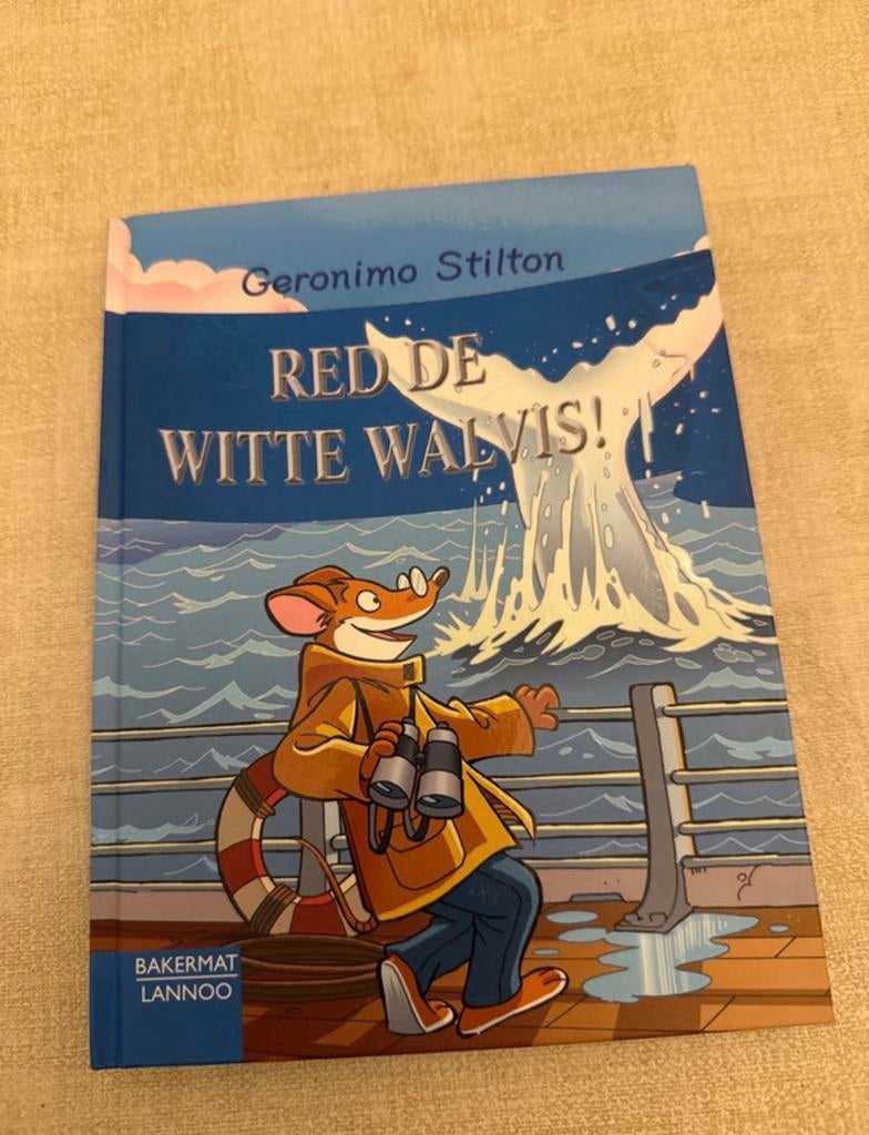 Geronimo Stilton red de walvis, Boeken, Ophalen of Verzenden, Zo goed als nieuw, Fictie