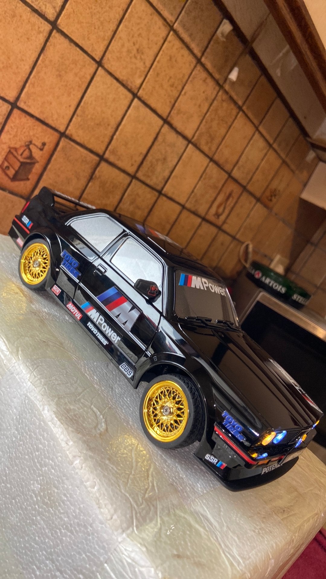 RC BMW E30 M3 4WD 1/16 NAGELNIEUW RTR, Elektro, Nieuw, Ophalen of Verzenden, RTR (Ready to Run)