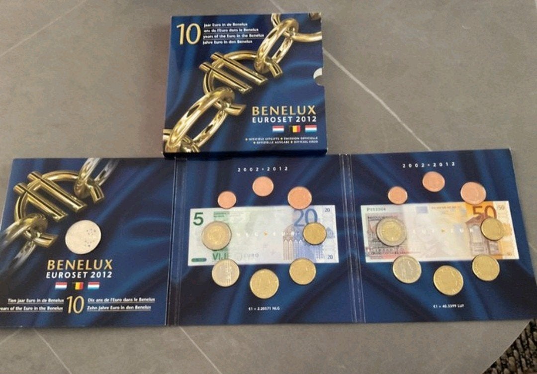 Coffret Benelux 2012 BU Pour les 10 ans de l'euro, Kinderen en Baby's, Kinderkamer | Beddengoed, Ophalen of Verzenden