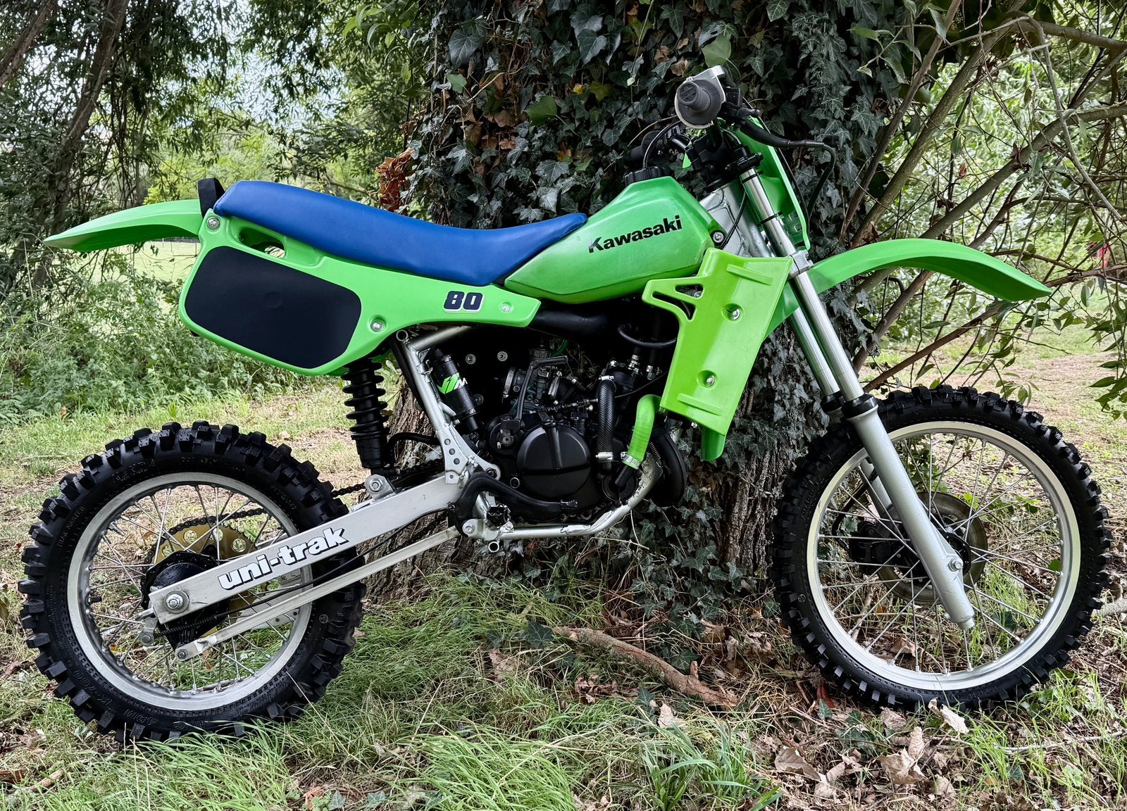 Kawasaki KX80 1985 “Gerestaureerd” klassieker, Enlèvement, Utilisé, Autres marques