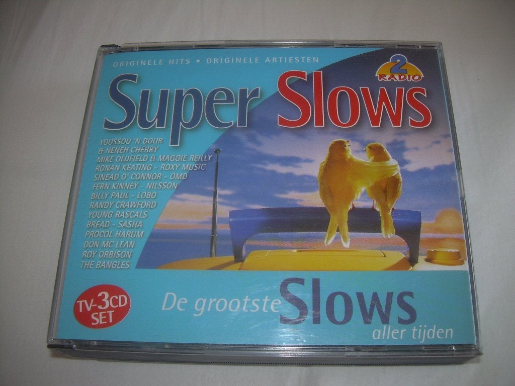 3 CD BOX - RADIO 2 - SUPER SLOWS, Ophalen of Verzenden, Zo goed als nieuw, Pop