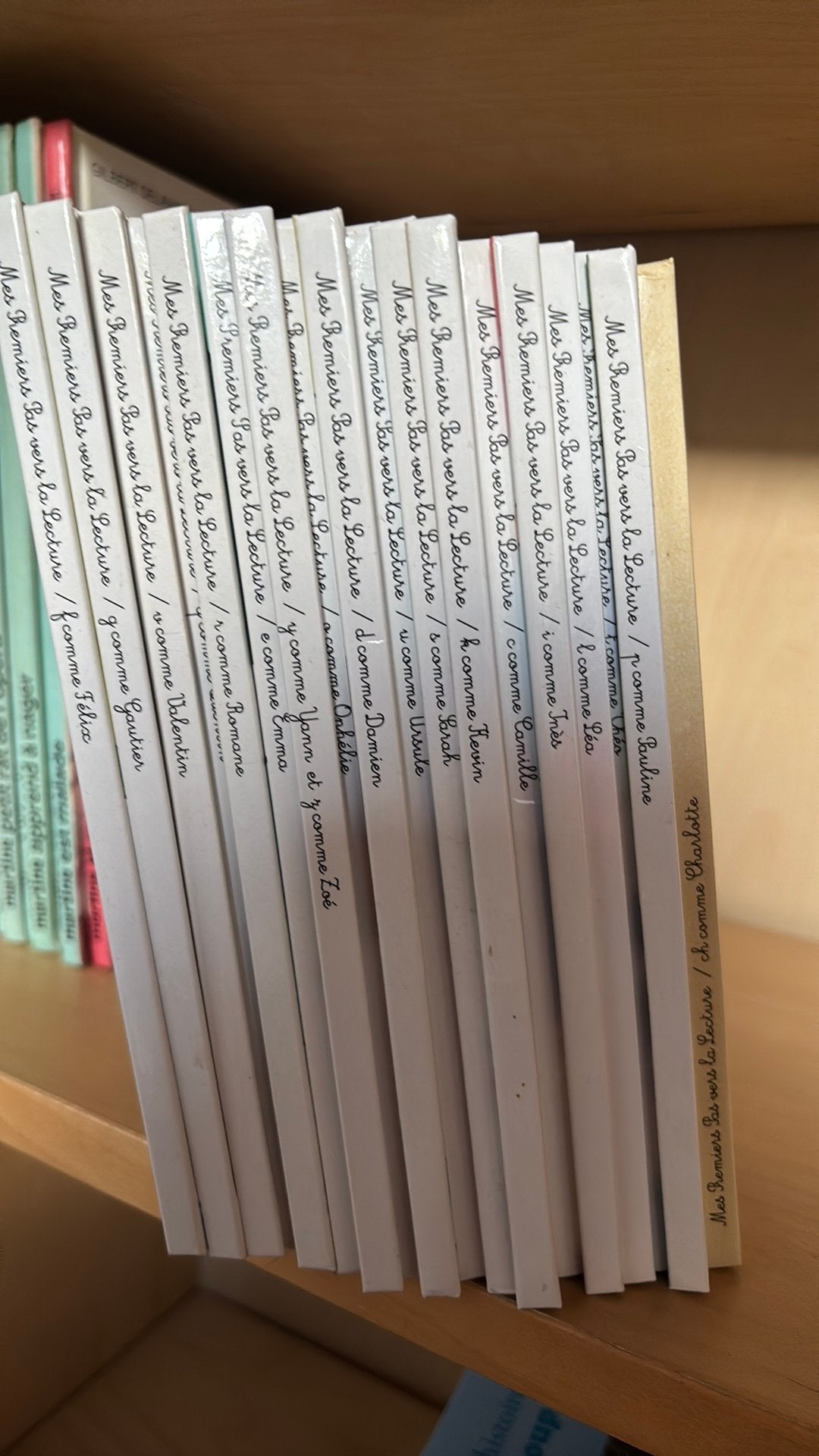Livres « mes premiers pas vers la lecture »., Livres, Enlèvement, Comme neuf