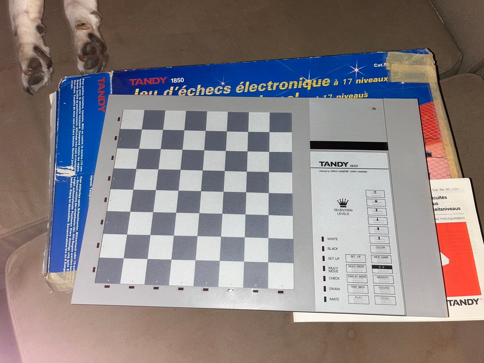 Tandy schaakcomputer vintage, Verzamelen, Ophalen of Verzenden, Overige typen