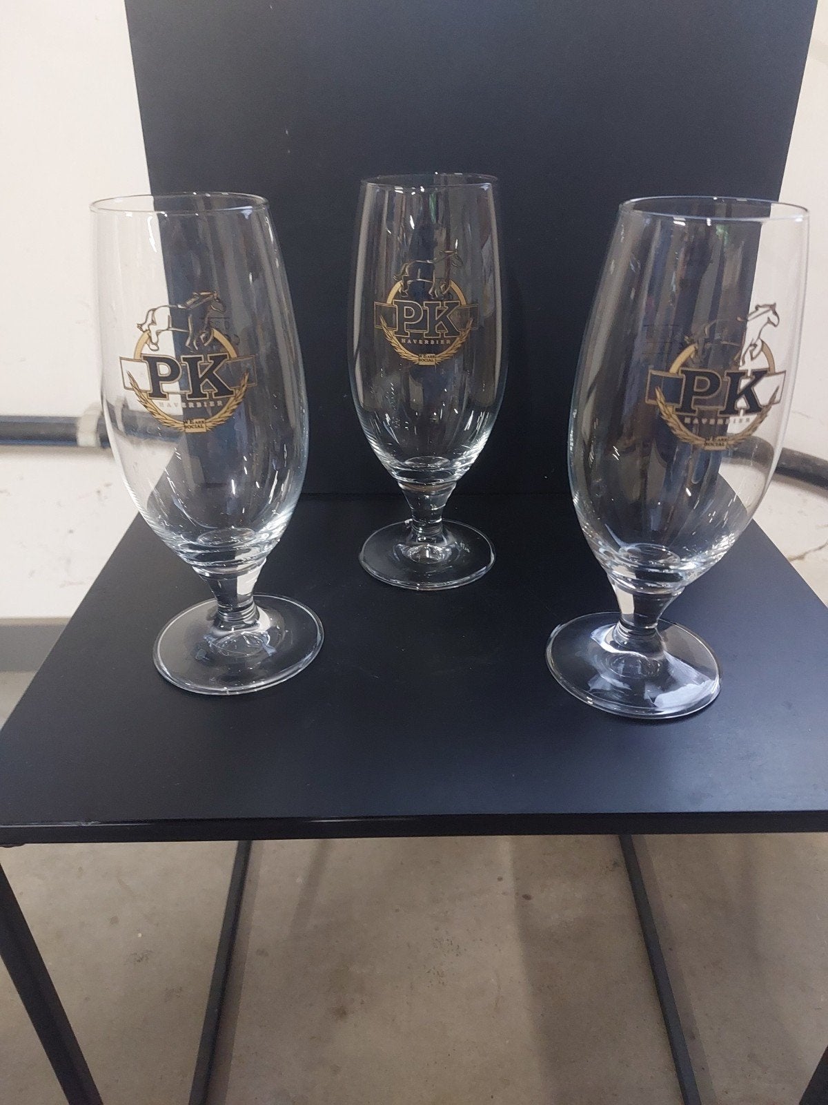 bierglazen pk Bier Lummen, Ophalen of Verzenden, Nieuw, Bierglas