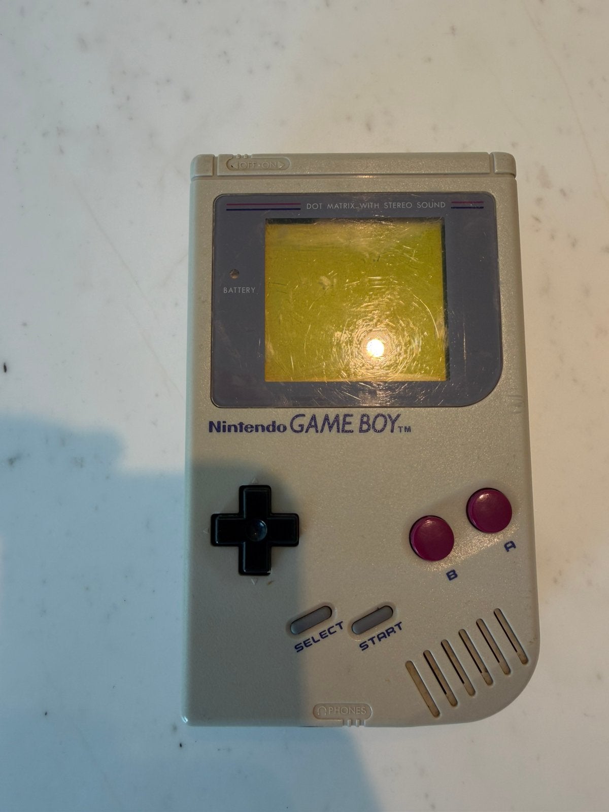 Nintendo Game Boy Classic (DMG-01) + 6 games, Enlèvement, Utilisé, Game Boy Classic