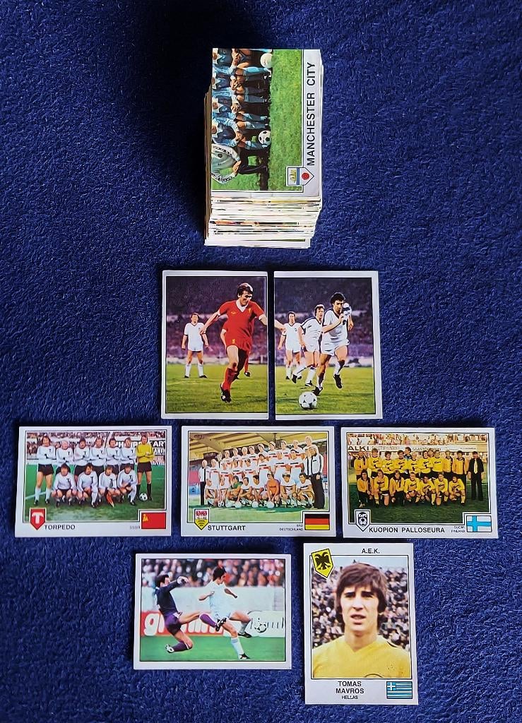 93 versch. Panini stickers voetbal ' EK Euro 1979 ' -nieuw-, Enlèvement ou Envoi, Neuf, Plusieurs autocollants