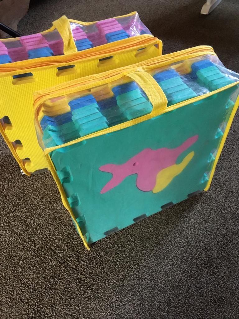 Vloerpuzzel puzzel, Ophalen, Zo goed als nieuw