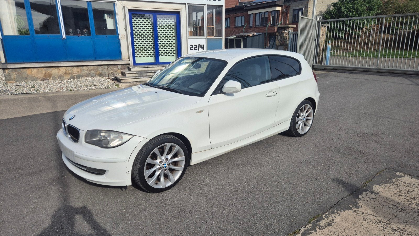 Bmw 116D Euro 5 Anne 2011 Pret a immatriculer Airco 2.0L, Entreprise, Boîte manuelle, Noir, Série 1