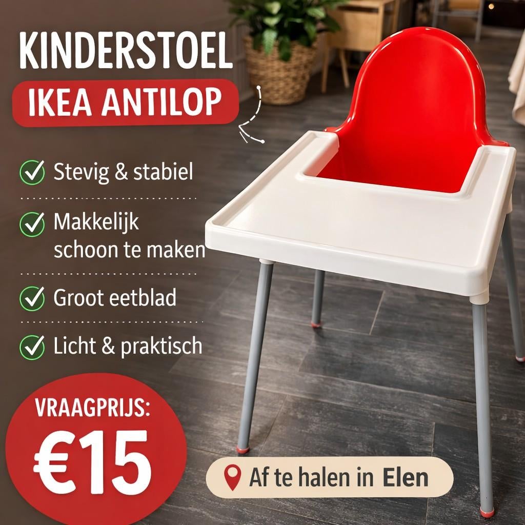 Kinderstoel, Kinderen en Baby's, Kinderstoelen, Ophalen of Verzenden