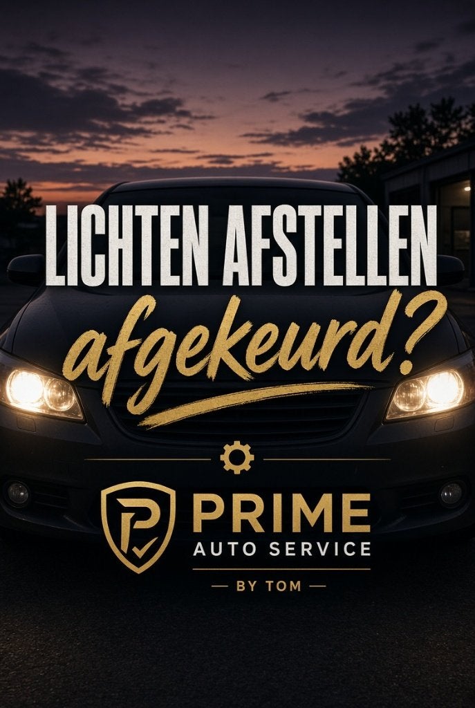 Koplampen afstellen | afgekeurd op lichten, Enlèvement, Utilisé, Daihatsu