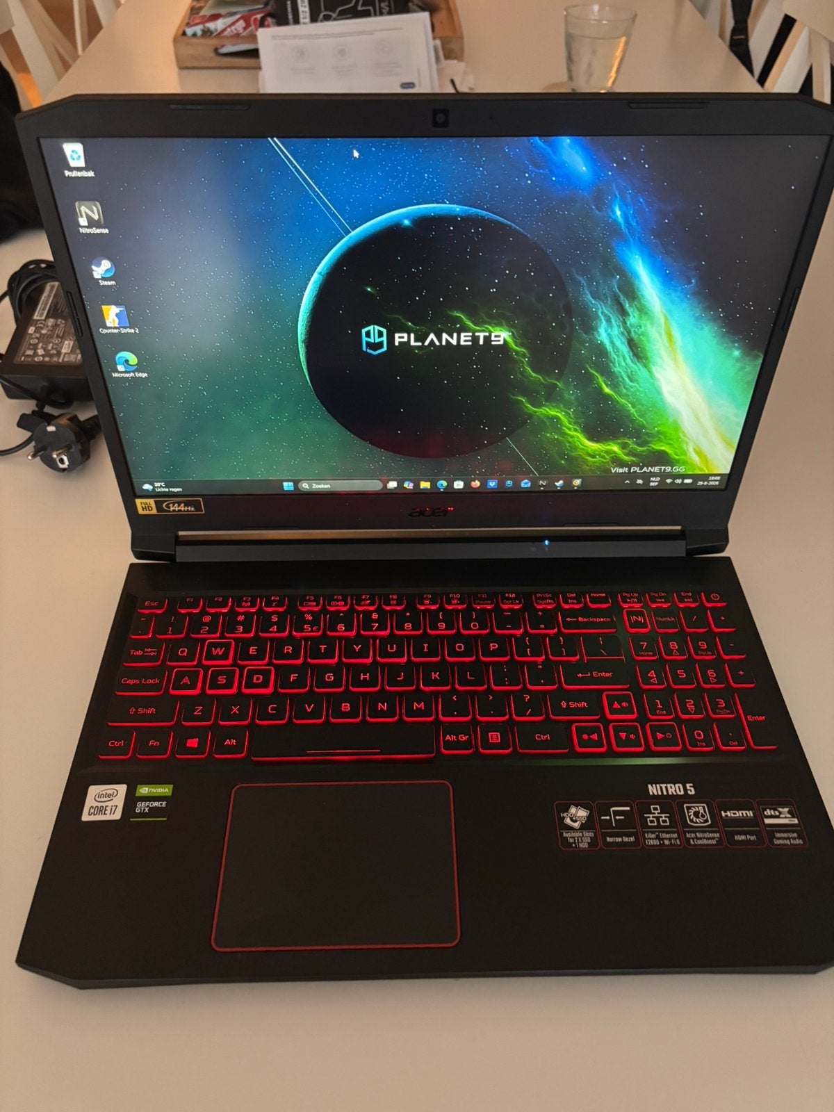 Acer NITRO 5 AN515-55-74K7 15.6 inch gaming latop, Enlèvement ou Envoi, Comme neuf, Gaming