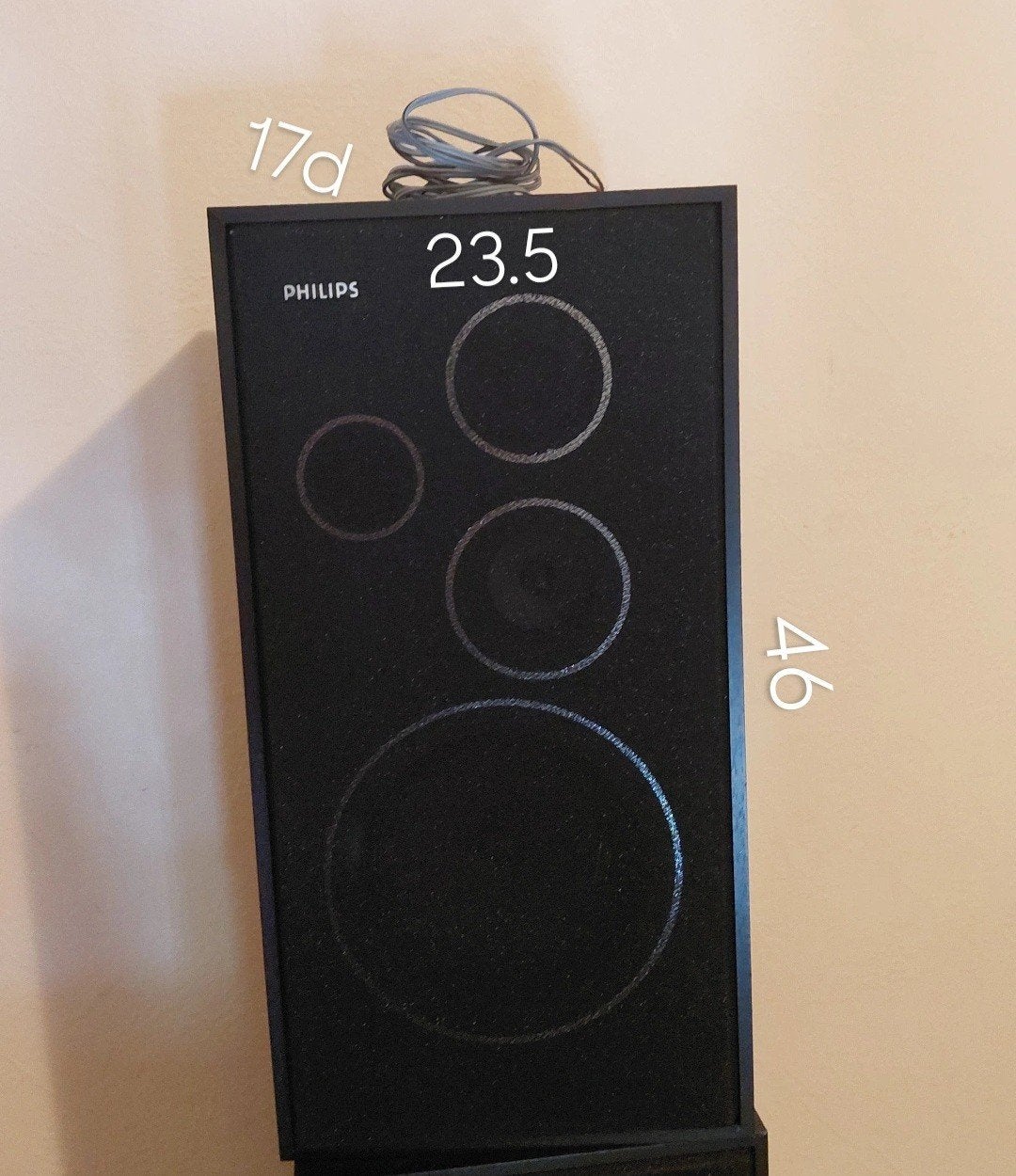 Philips luidsprekers, Audio, Tv en Foto, Ophalen, Gebruikt, Philips