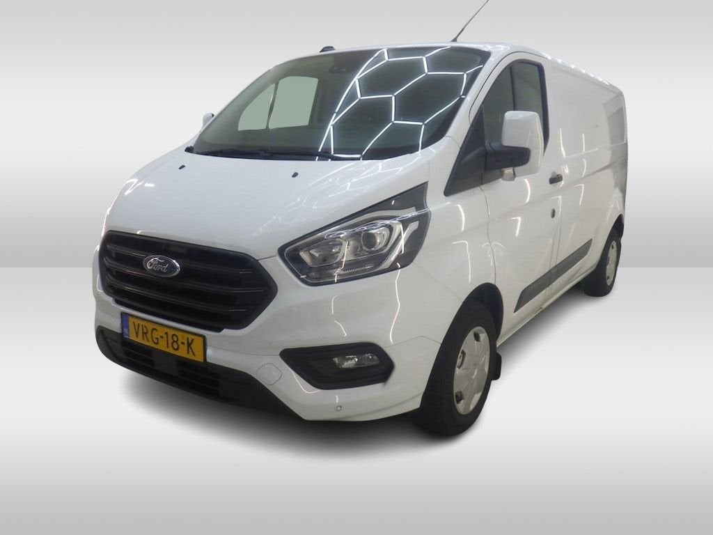 Ford Transit Custom 2.0 TDCI 170pk L2 H1 Trend, Auto's, Parkeersensor, Wit, 191 g/km, Ford