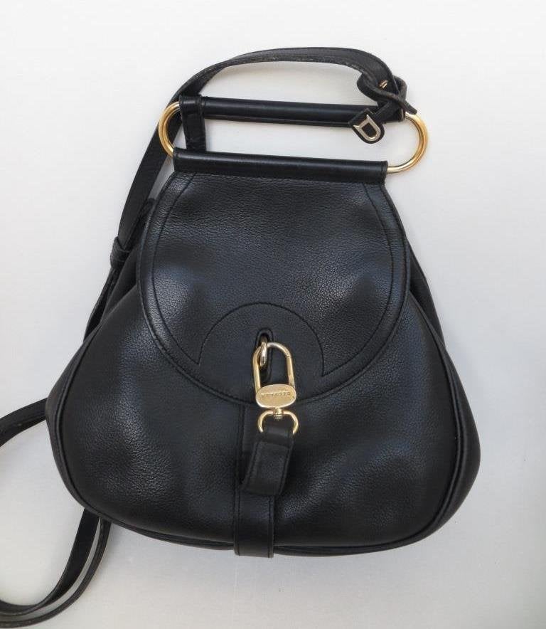 Delvaux Cerceau PM zwart handtas of schoudertas, Handtassen en Accessoires, Ophalen of Verzenden, Gebruikt, Zwart, Handtas