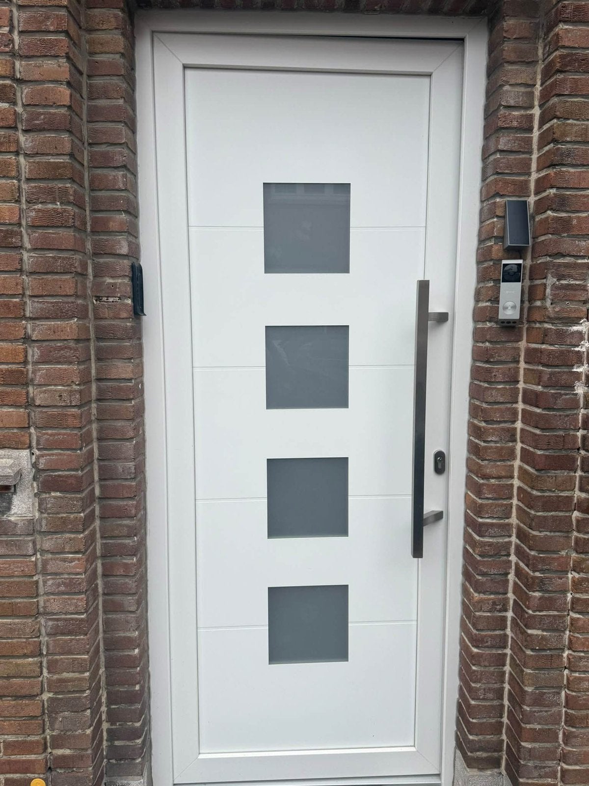 pvc ingang deur, Bricolage & Construction, Fenêtres & Moustiquaires, Enlèvement, Comme neuf