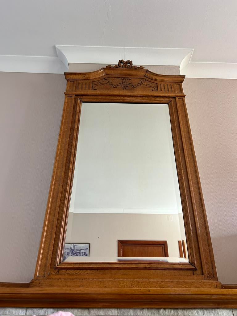 Miroir en bois rustique, Enlèvement