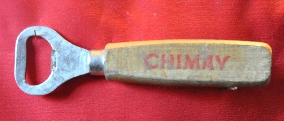 decapsuleur publicitaire chimay bois et metal ( x2119), Collections, Enlèvement ou Envoi, Utilisé, Ouvre-bouteille, Autres marques