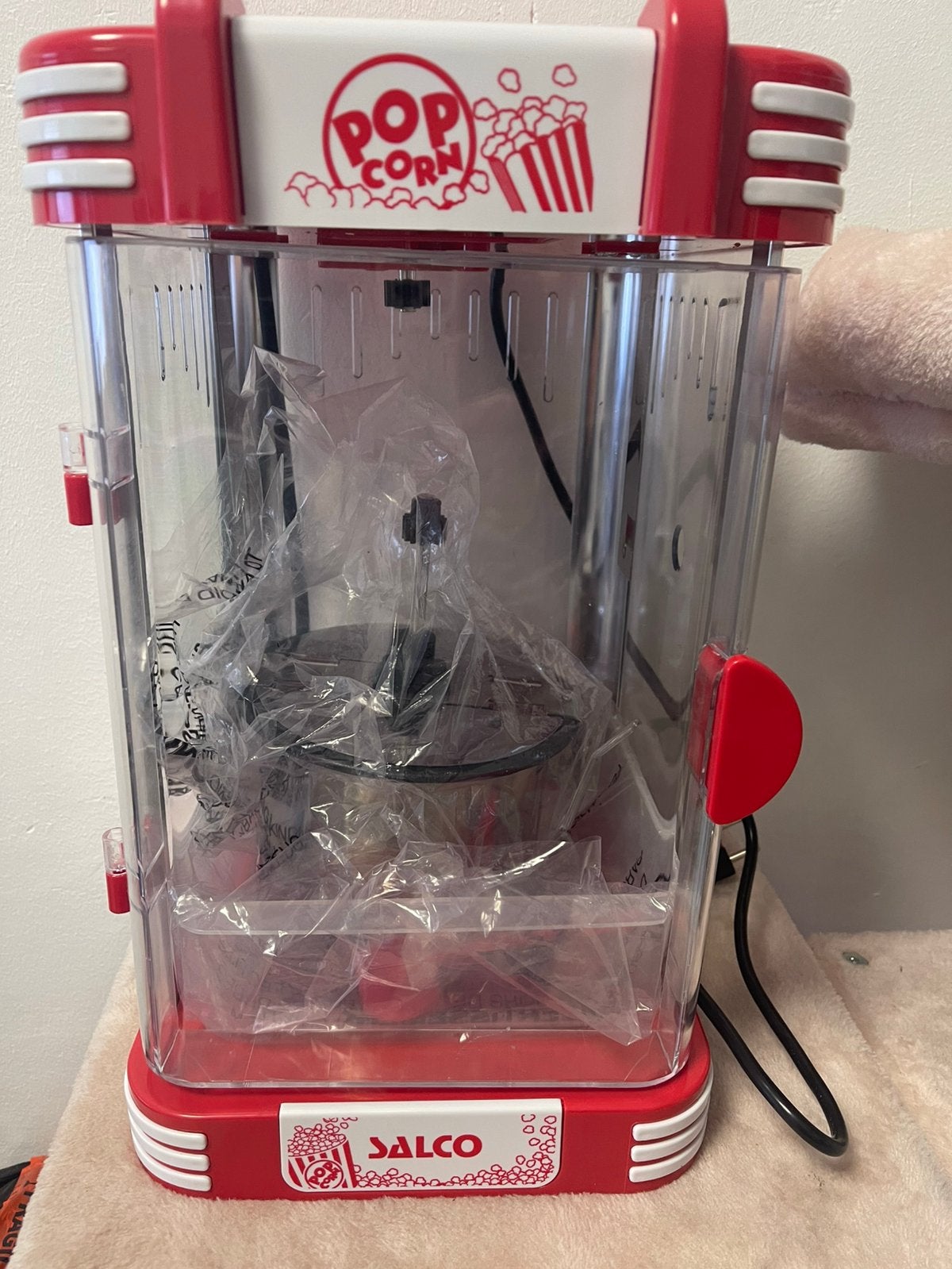 Salco Popcornmachine Nieuw in doos, Elektronische apparatuur, Ophalen, Nieuw