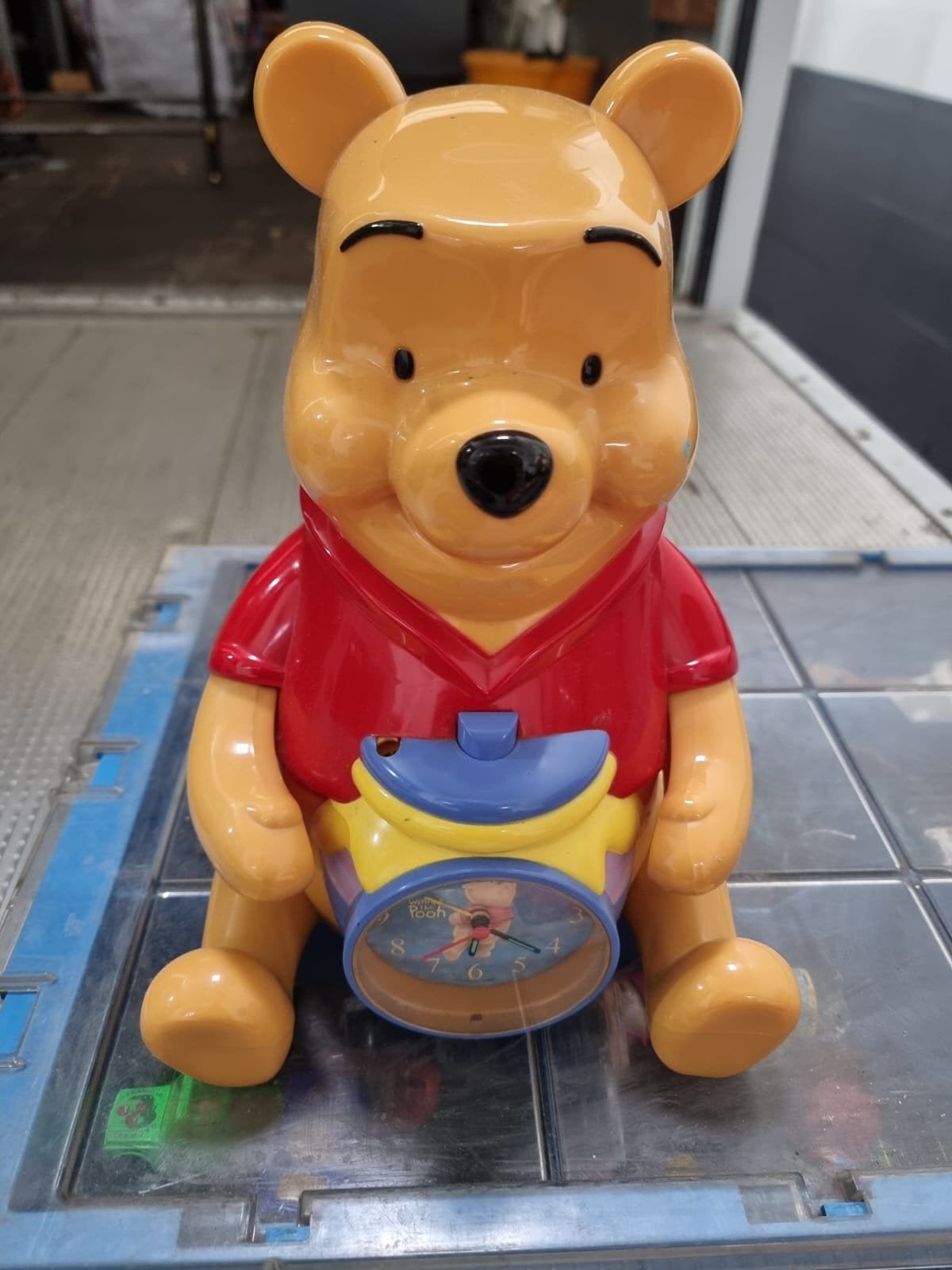 Disney Winnie de Poeh spaarpot en muzikale wekker, Verzamelen, Ophalen, Disney