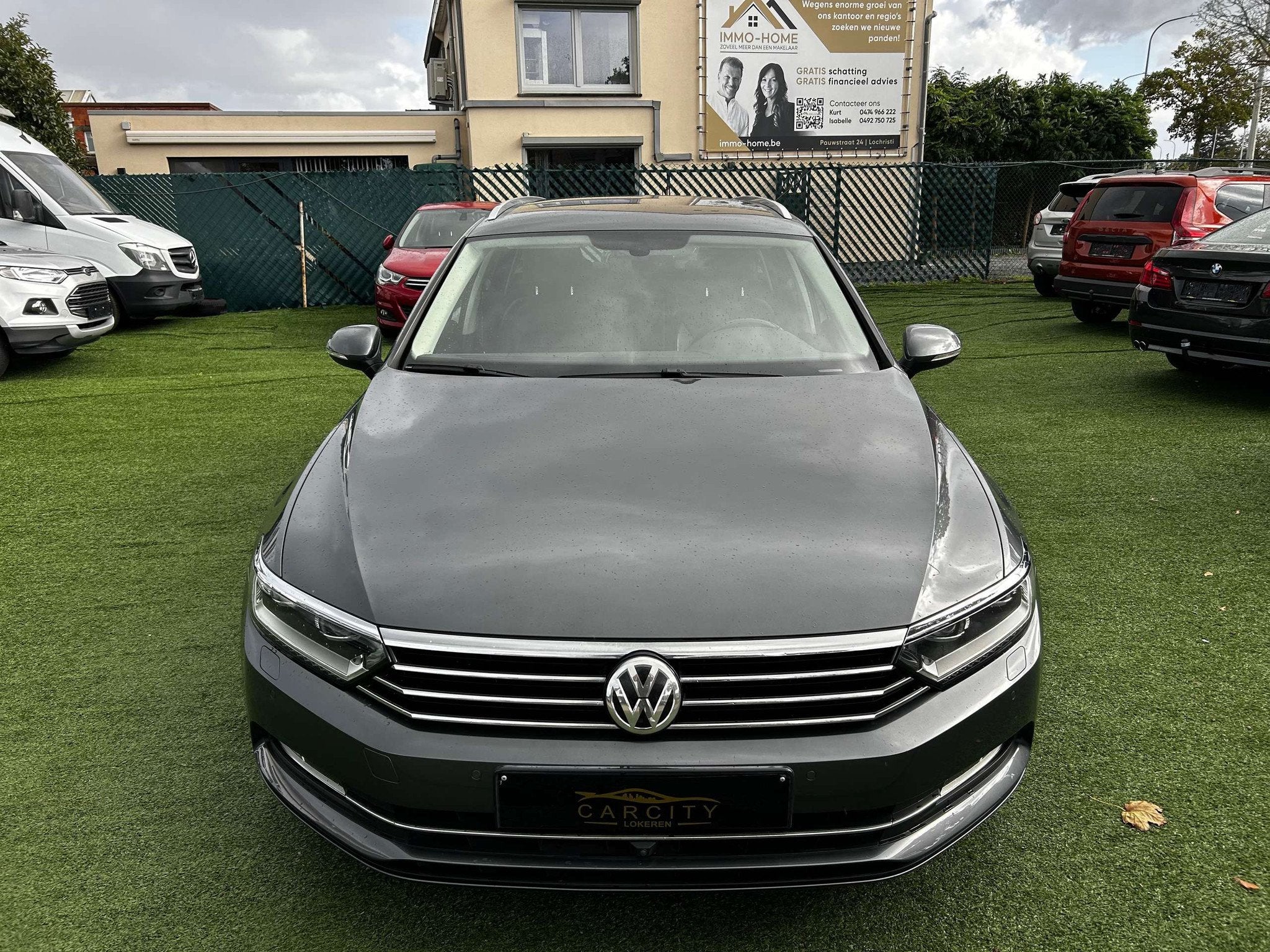 Volkswagen Passat Variant 1.6 TDi Highline DSG* LEDER * EURO, Autos, Cuir, Argent ou Gris, Achat, Euro 6