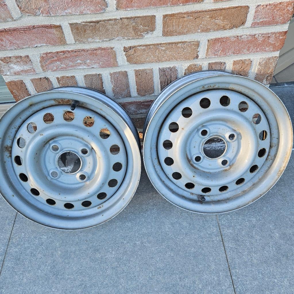 2 velgen te koop, Auto-onderdelen, Banden en Velgen, Ophalen, Gebruikt, Personenwagen, Velg(en)