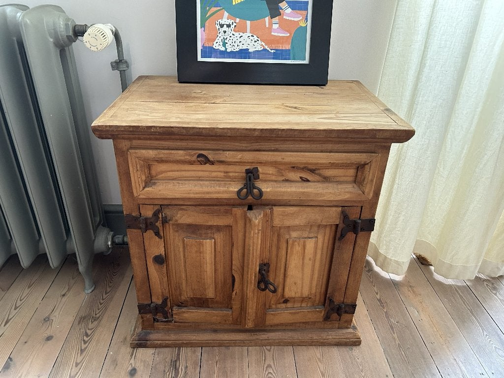 Klein kastje vintage, Ophalen