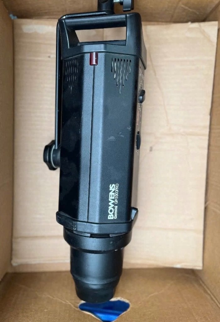 BOWENS Gemini GM1000 pro studioflitser, Audio, Tv en Foto, Fotografie | Fotostudio en Toebehoren, Ophalen of Verzenden, Studioflitser