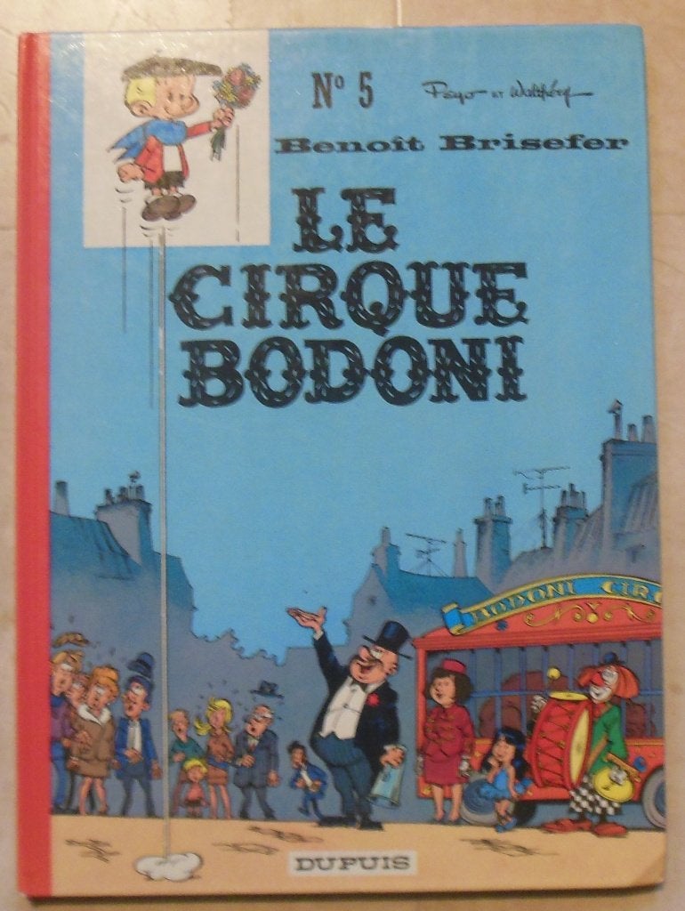 Le Cirque Bodoni - Benoît Brisefer, Livres, Enlèvement ou Envoi