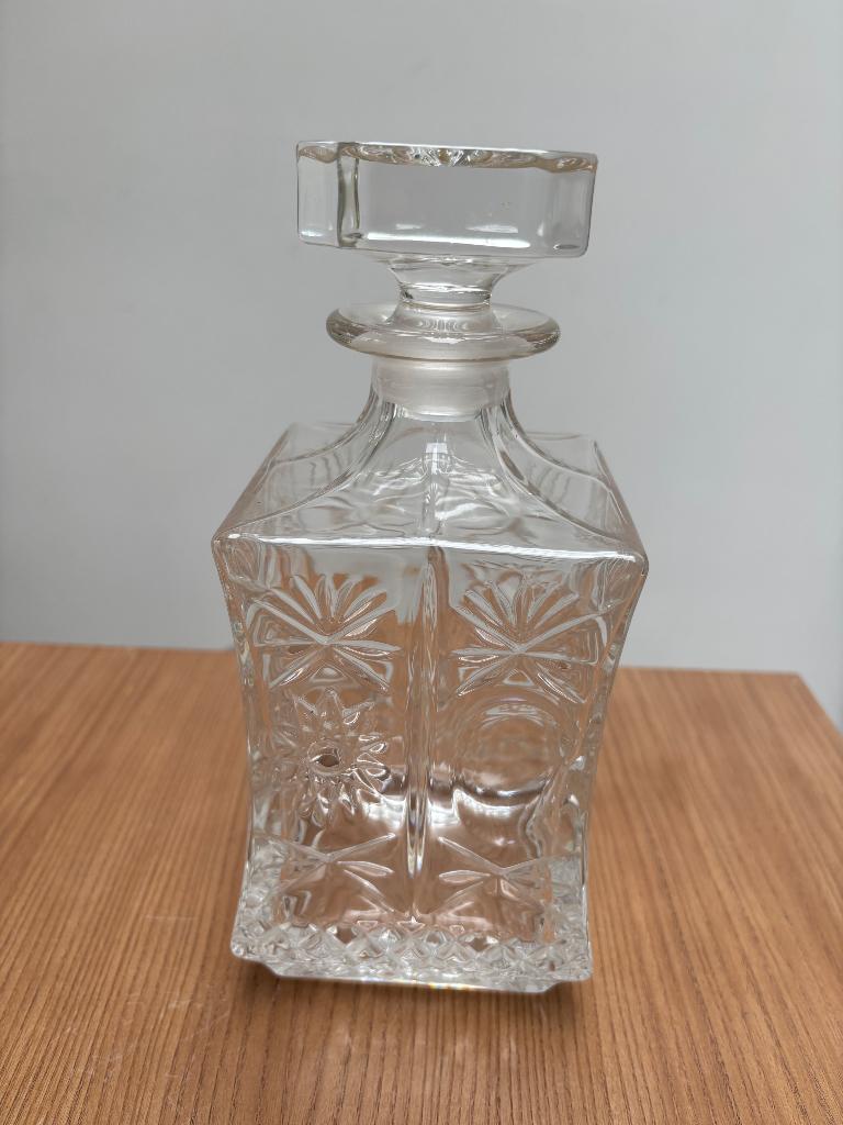 Carafe en cristal bohème, Antiek en Kunst, Ophalen