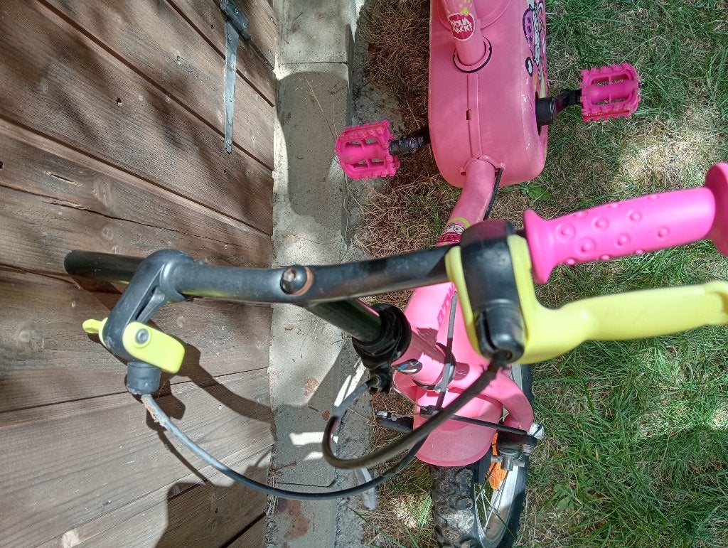 Vélo rose enfant 3-5 ans, Frein sur jante, 16 à 20 pouces, Enlèvement, Utilisé