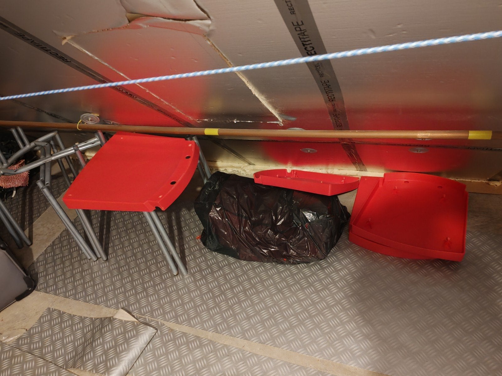 gratis 4 stoelen, Ophalen