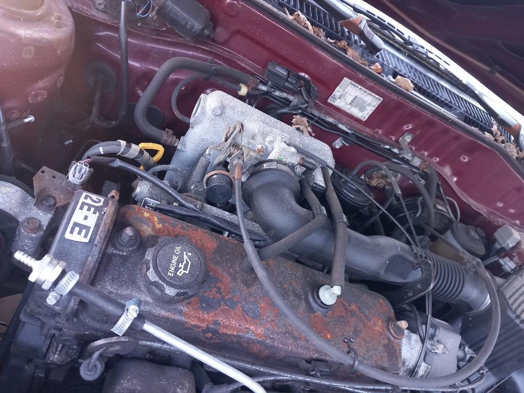 Toyota Starlet 1.3 12V Motor 2E-E, Auto-onderdelen, Ophalen of Verzenden, Gebruikt, Toyota