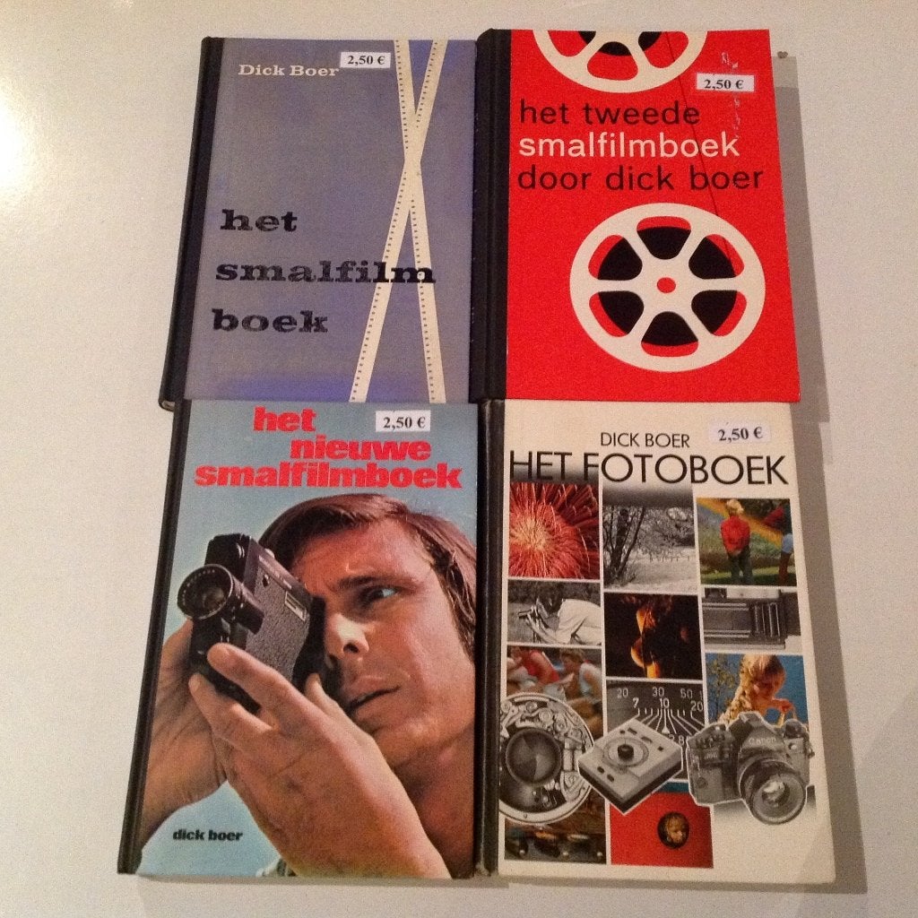 4 boeken van Dick Boer en andere "foto" boeken, Ophalen of Verzenden, Zo goed als nieuw
