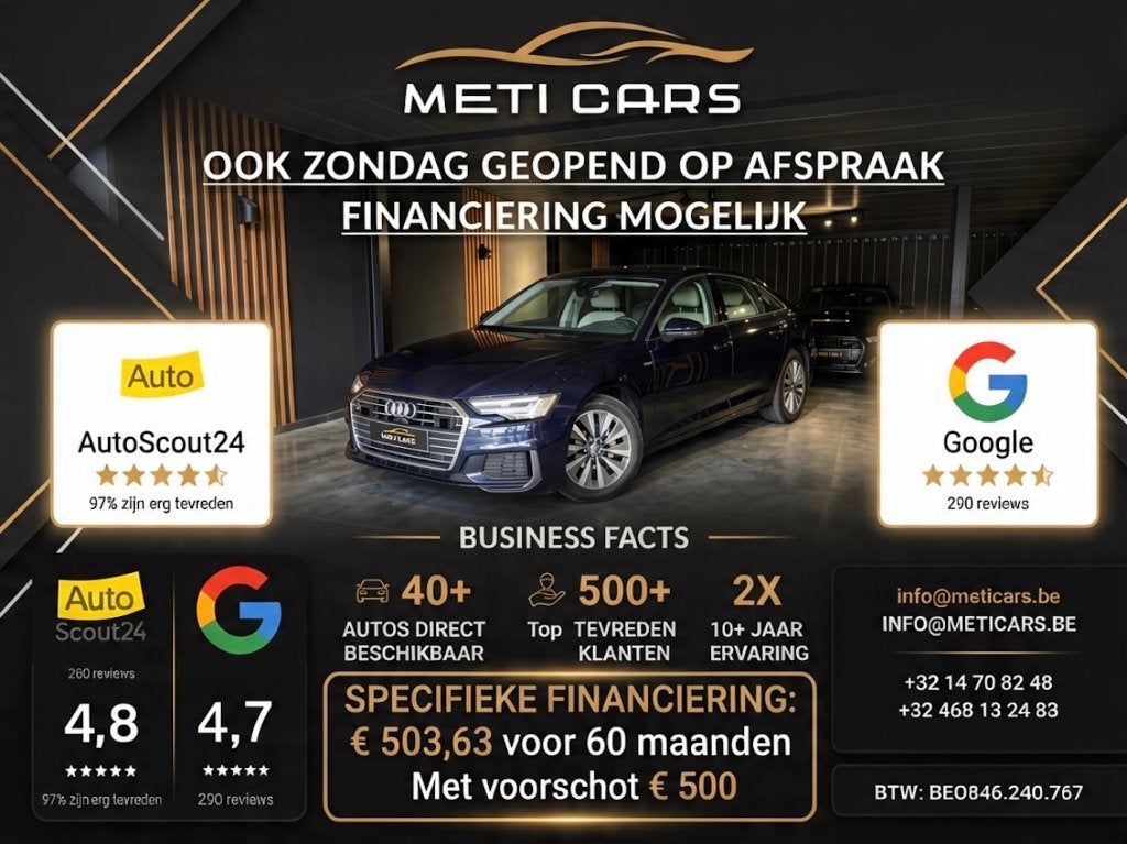 Audi A6 2.0 TDi S-tronic | LDW | Cruise | Carplay | 360 ..., Auto's, 4 deurs, Lane Keeping Assist, 4 cilinders, https://public.car-pass.be/vhr/d36b23ab-358c-423b-95f3-e9d8c23b9b66