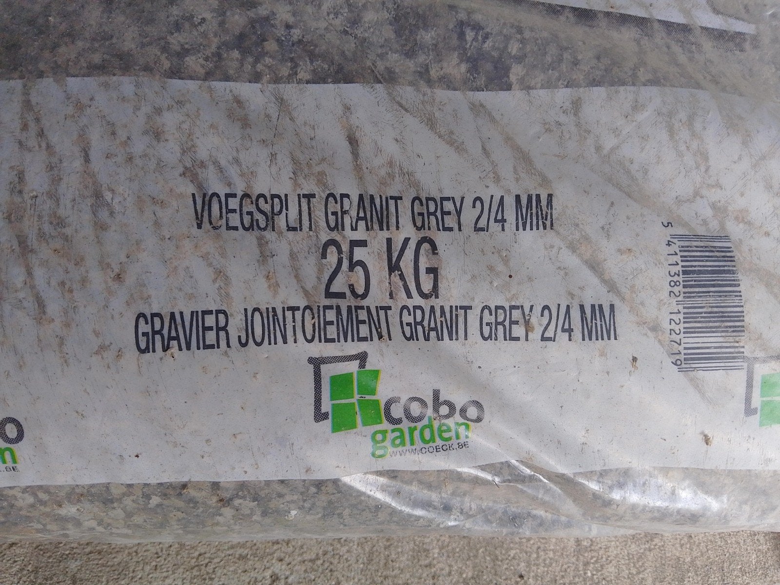 voegsplit Granit grey2/4mm, Tuin en Terras, Zand, Ophalen