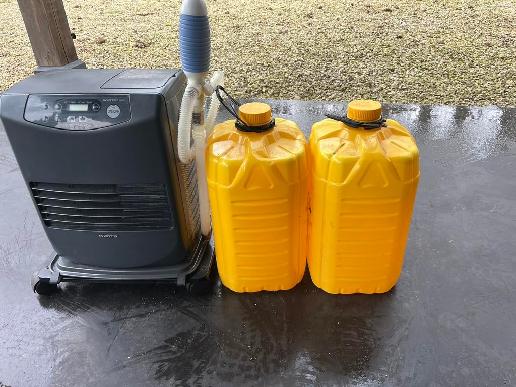 Feu petrole inverter, Caravanes & Camping, Accessoires de camping, Comme neuf, Enlèvement