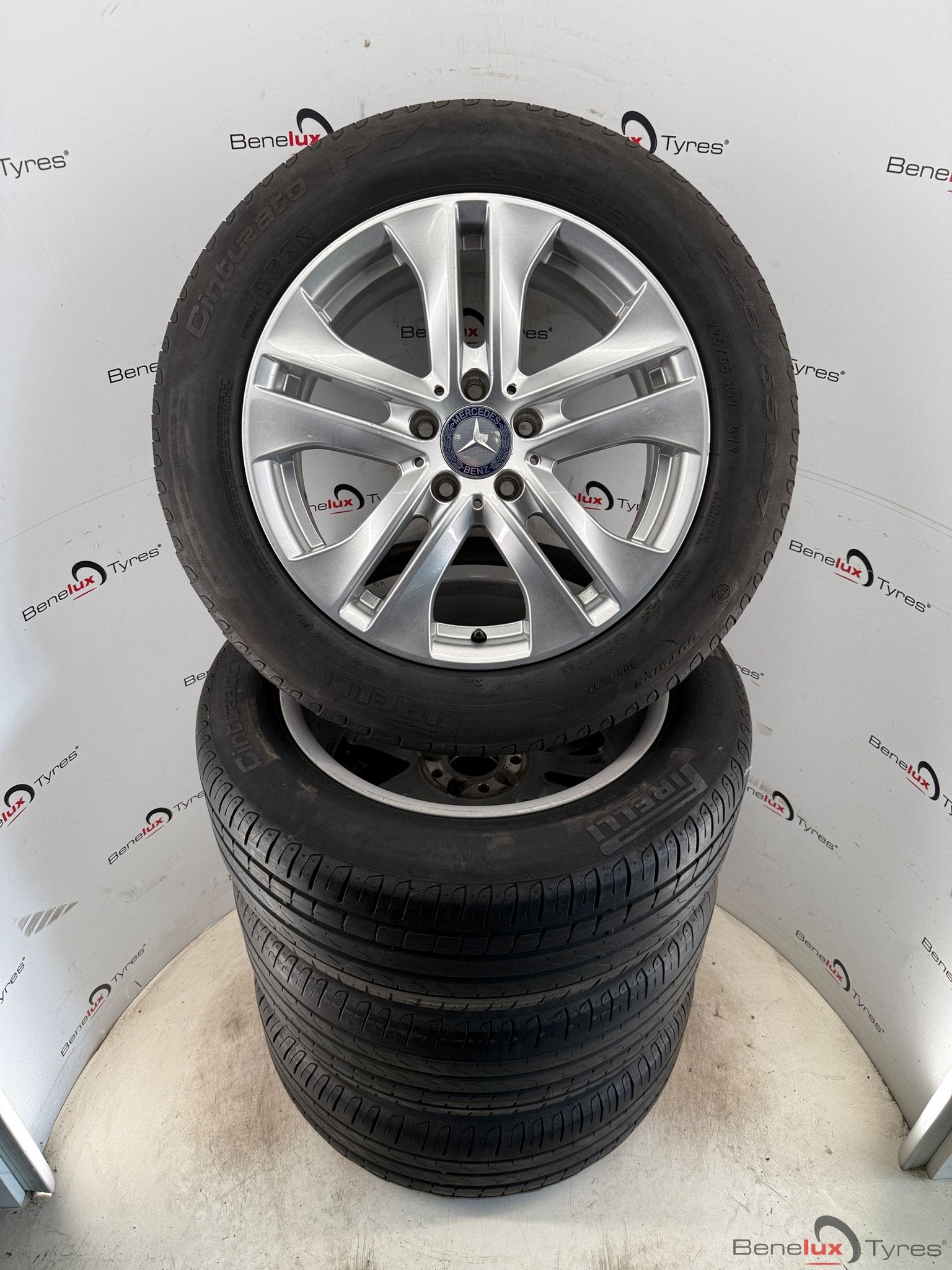 17'' Mercedes Vito V-klasse AMG W638 W639 W640 MB bus cargo, -, -, Banden en Velgen, 17 inch