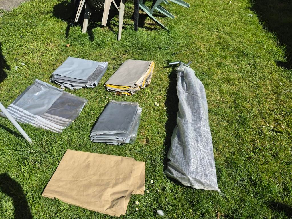 Eriba troll voortent, Ophalen