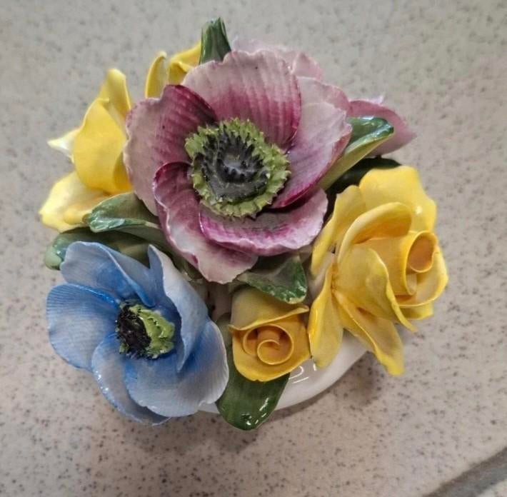 Bloemenpotje porselein, Ophalen of Verzenden