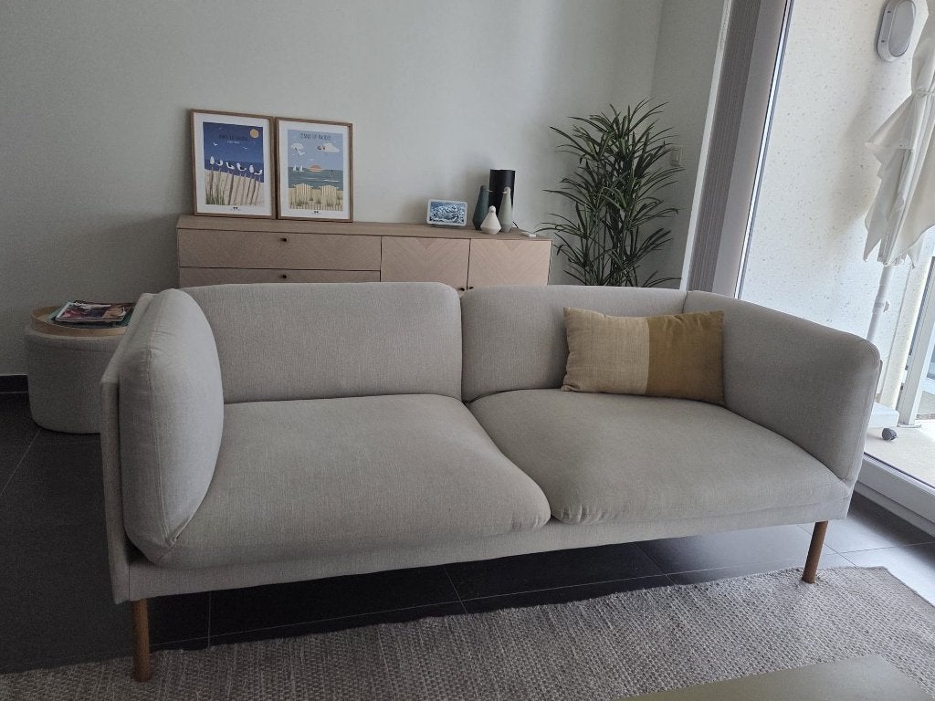 Bolia Paste 2-zits designbank, Huis en Inrichting, Ophalen, Gebruikt, Tweepersoons, Rechte bank