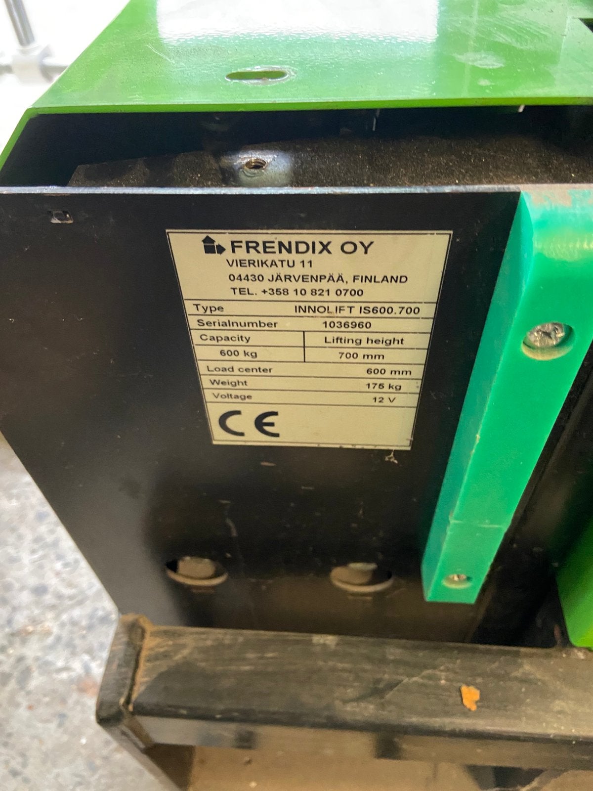 Innolift elektrische stapelaar, Ophalen, Zo goed als nieuw