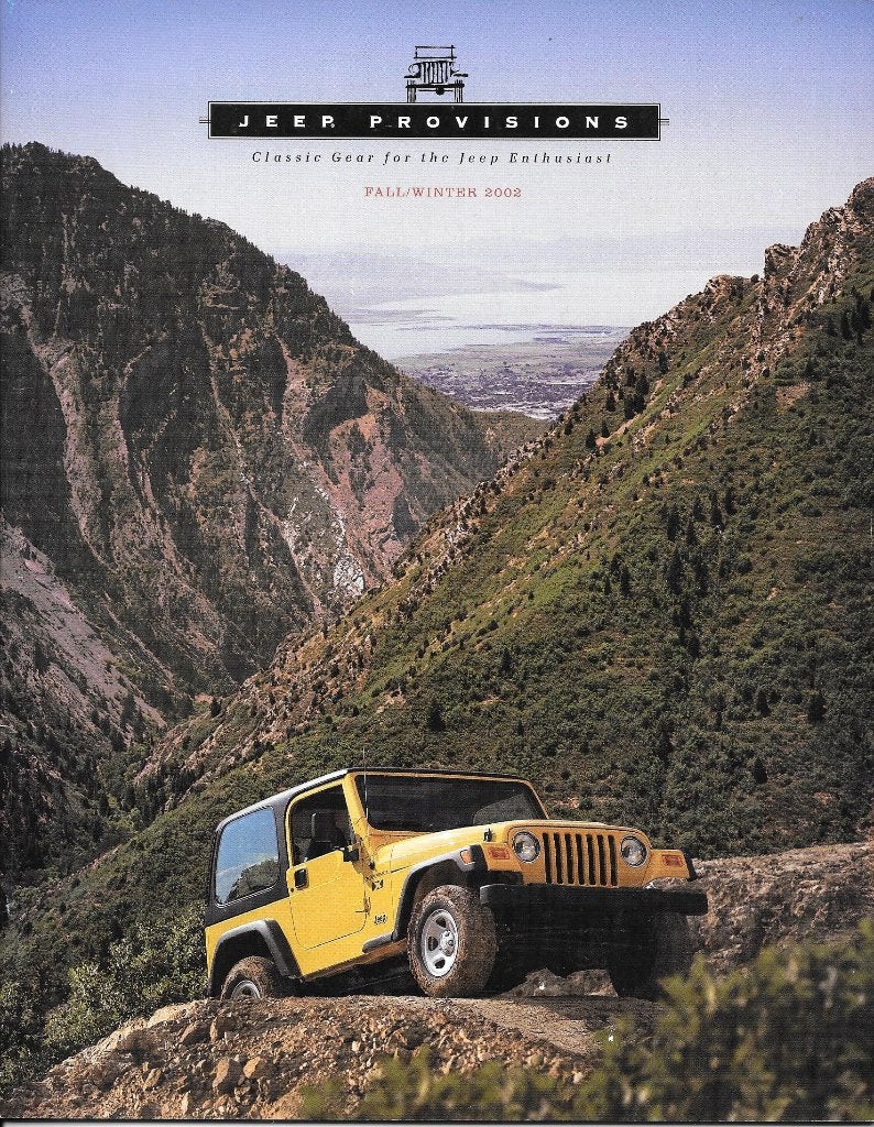 JEEP "PROVISIONS"  2002, Ophalen of Verzenden, Zo goed als nieuw